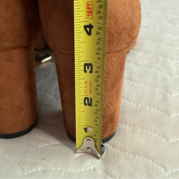 Vepose Thigh High Over The Knee Boots Suede Long Boot With Inner Zipper Size 7 - Picture 9 of 11